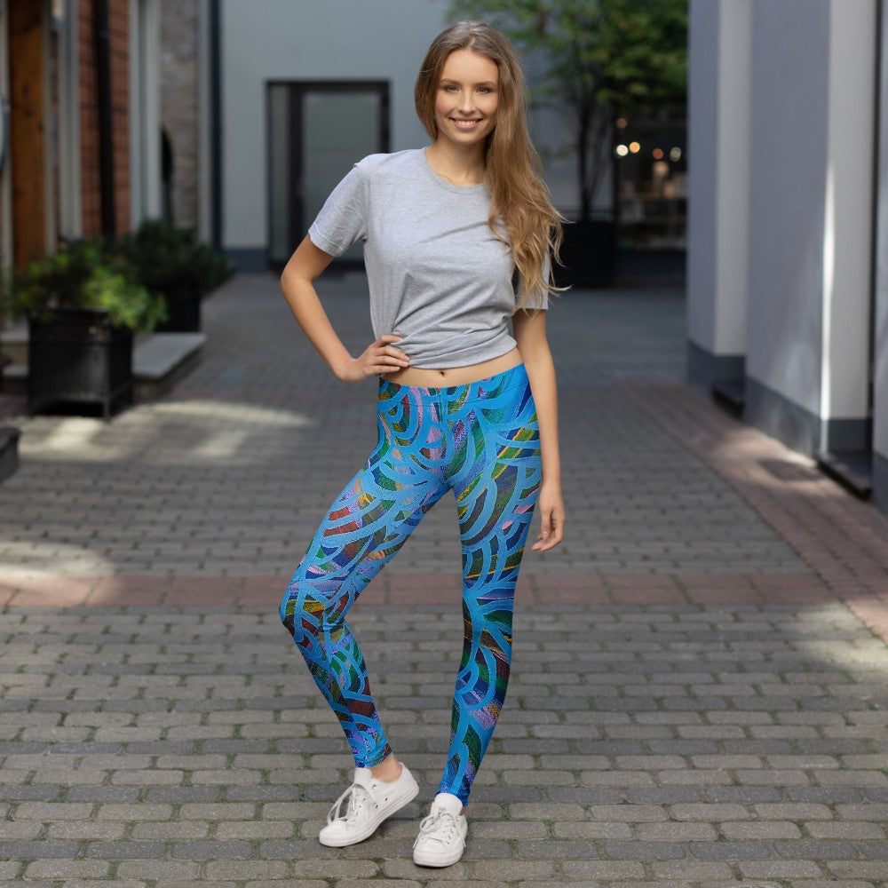 Leggings - Sky Meets Land