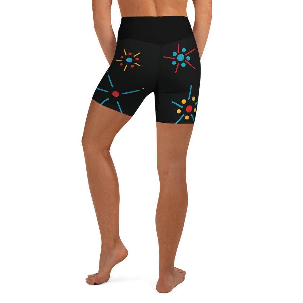 Yoga Shorts - Twinkle Minkgill