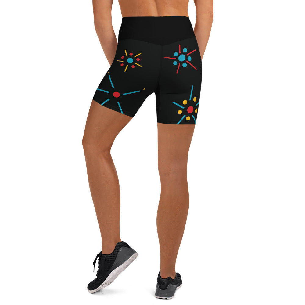 Yoga Shorts - Twinkle Minkgill