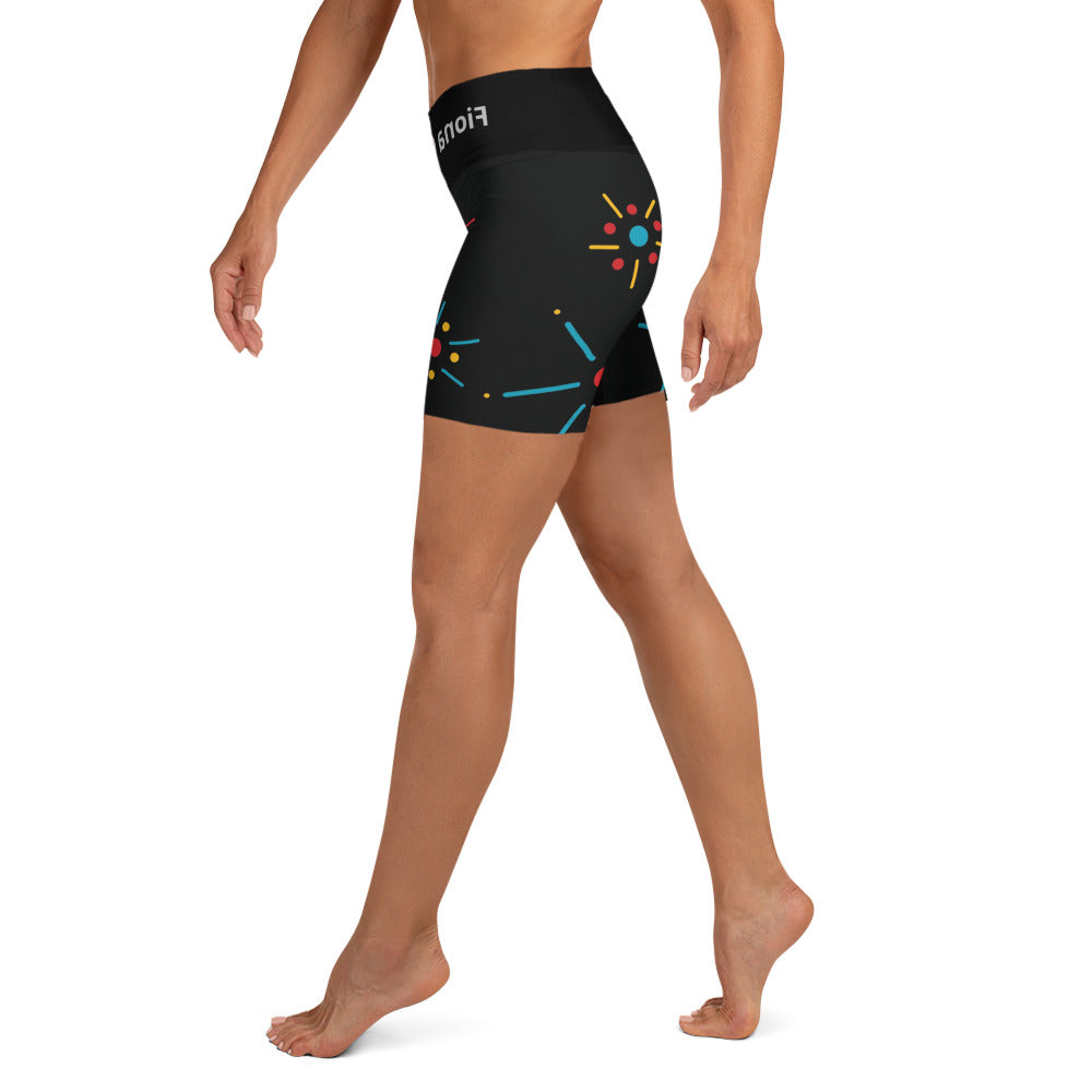 Yoga Shorts - Twinkle Minkgill
