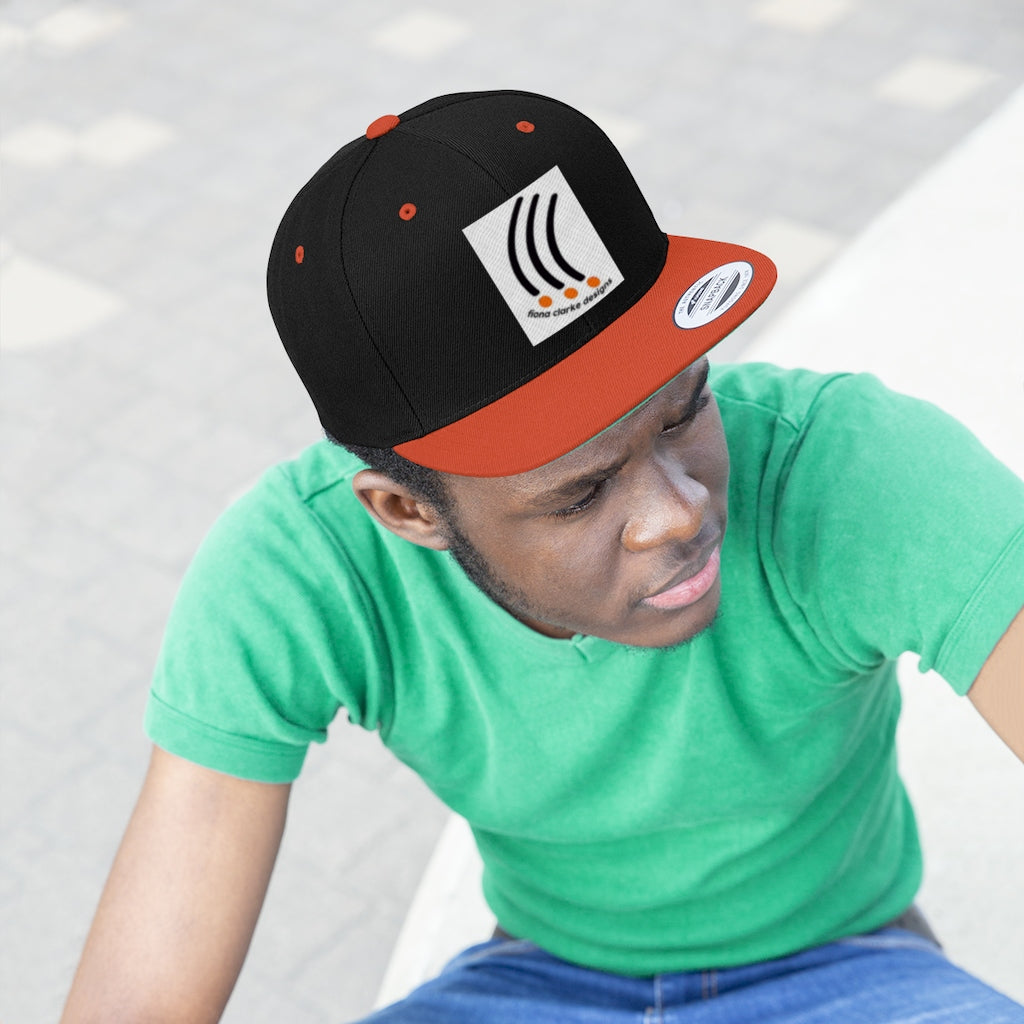 FCD Cap Orange and Black