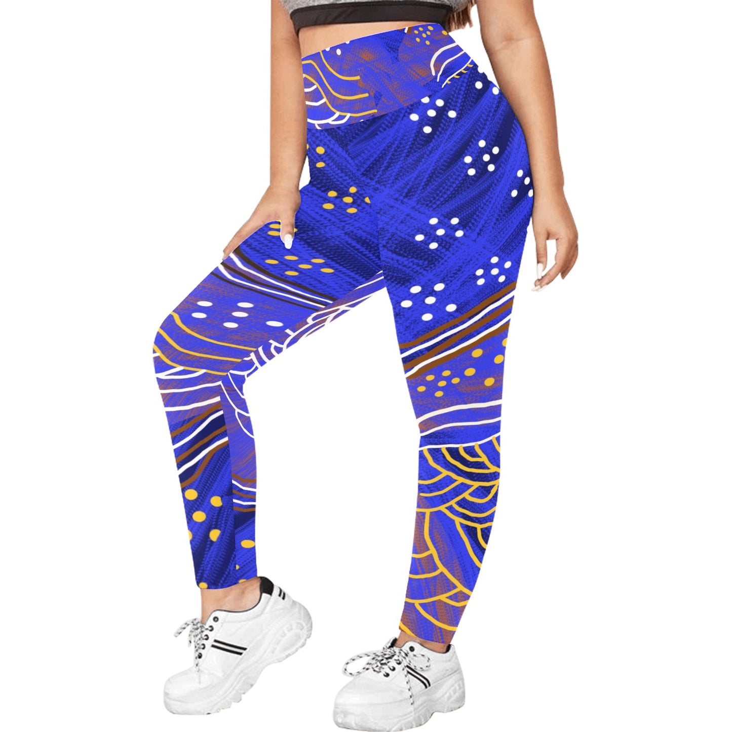 Yoga Leggings High Waist Plus Size