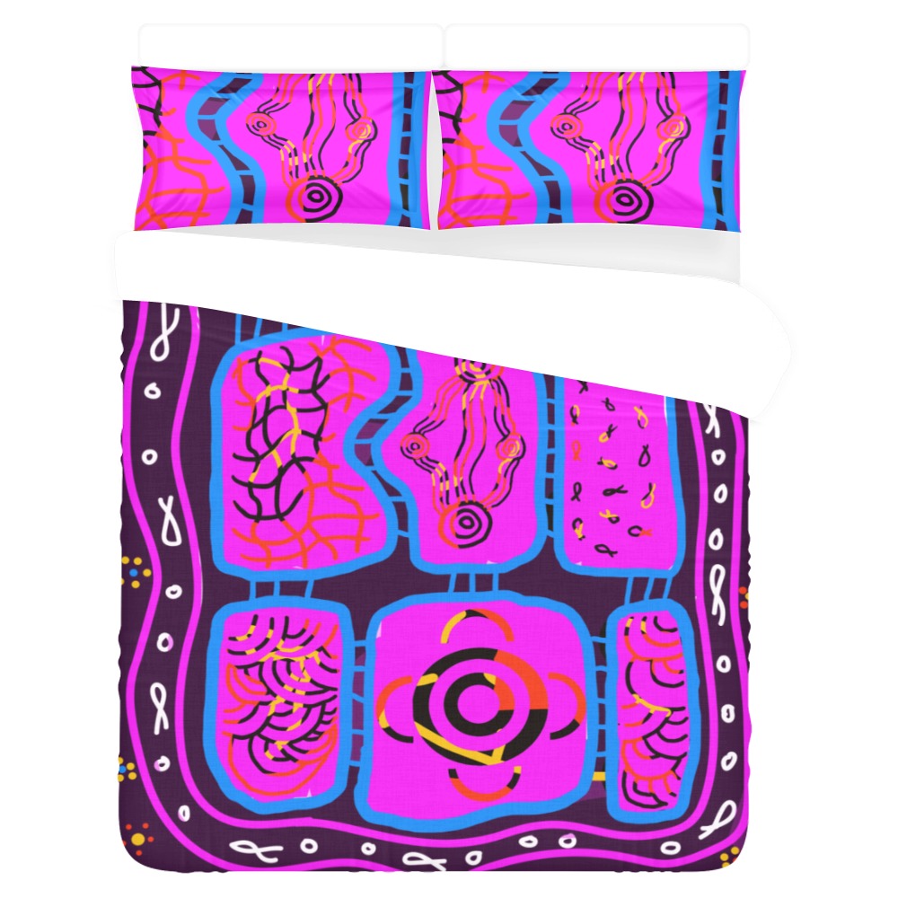 Bed Set Purple Cloak B