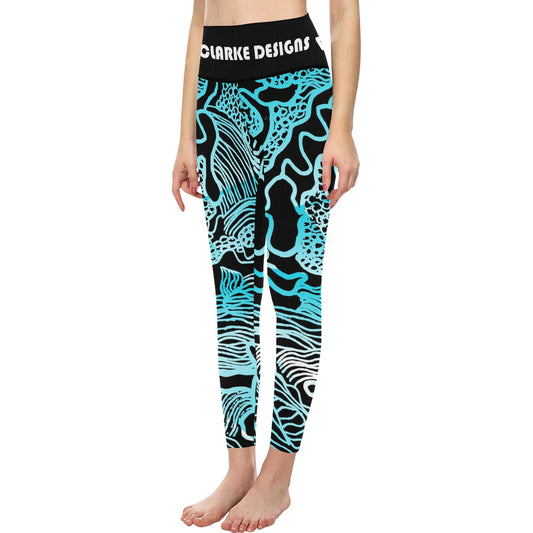 My Country Blue Leggings