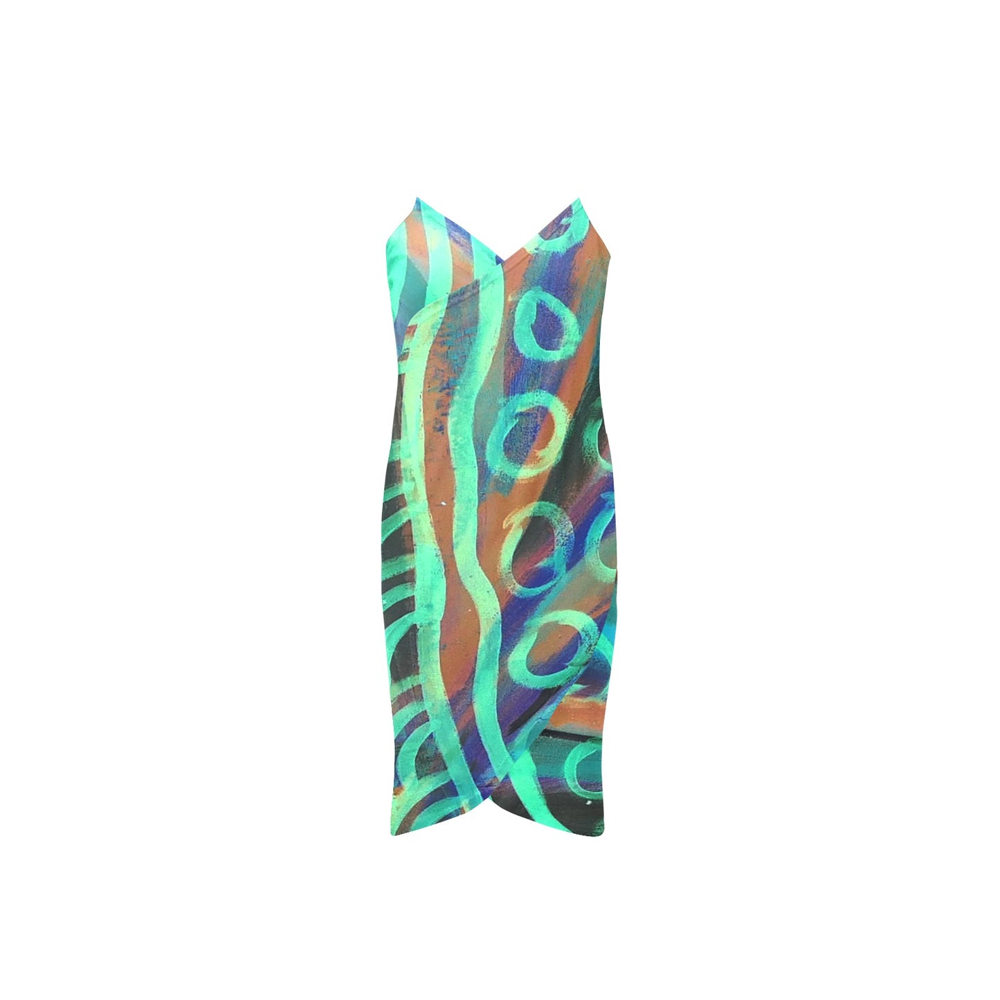 Spaghetti Strap Backless Dress