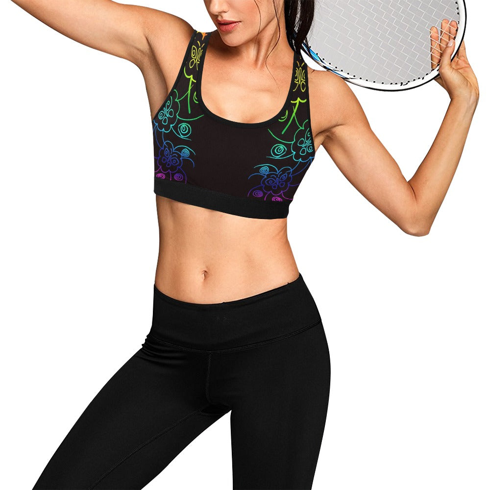 Butterfly Sports Bra