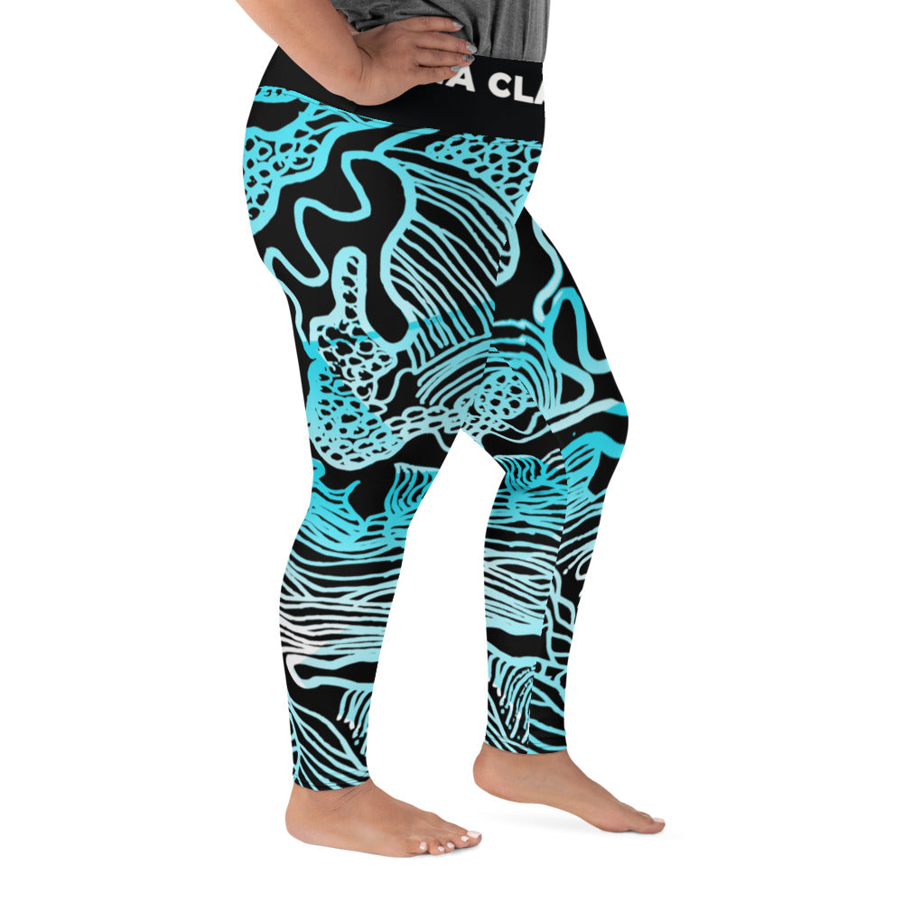 Plus Size Leggings - My Country