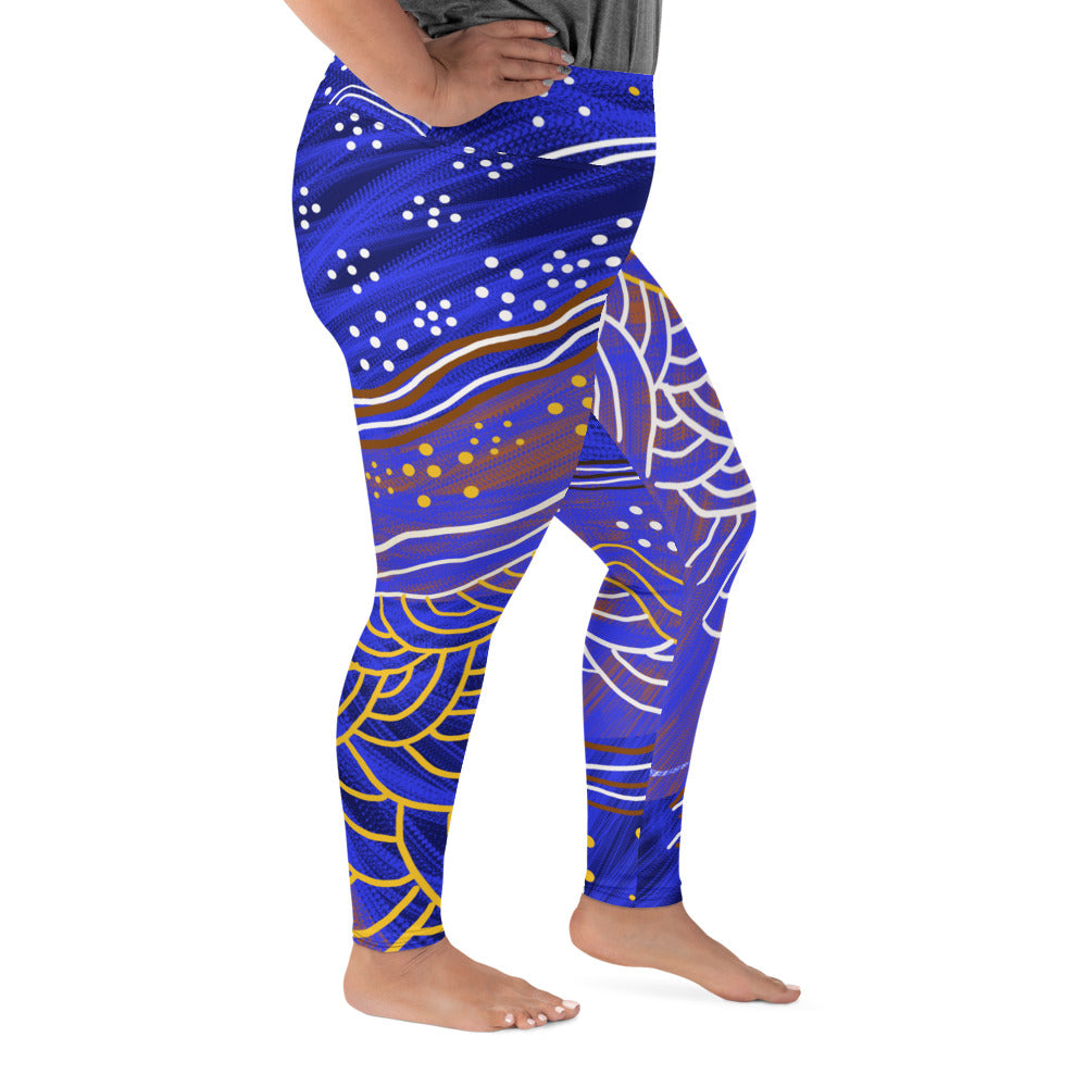 All-Over Print Plus Size Leggings