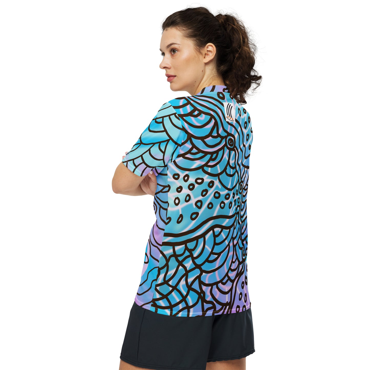 Recycled unisex sports jersey