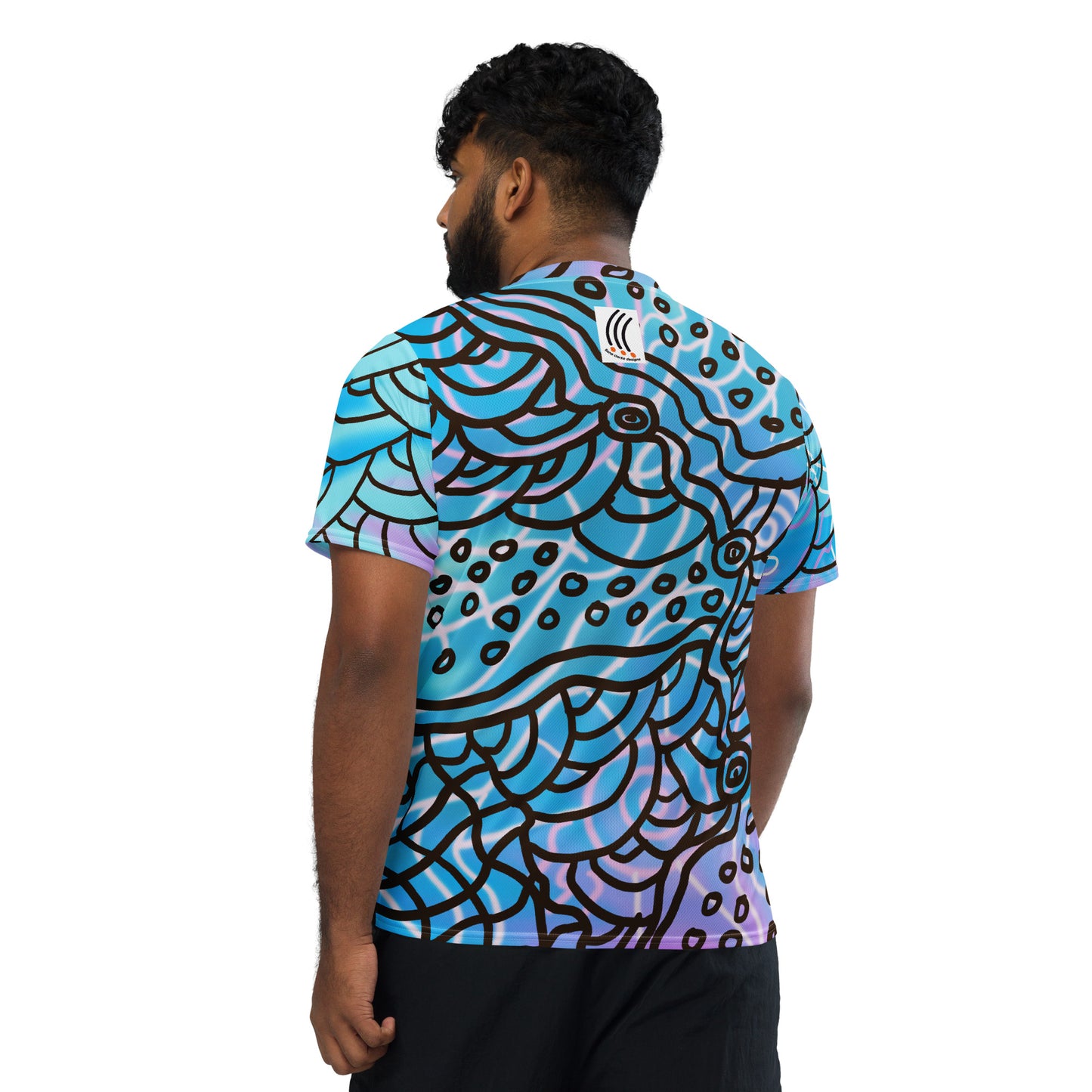 Recycled unisex sports jersey
