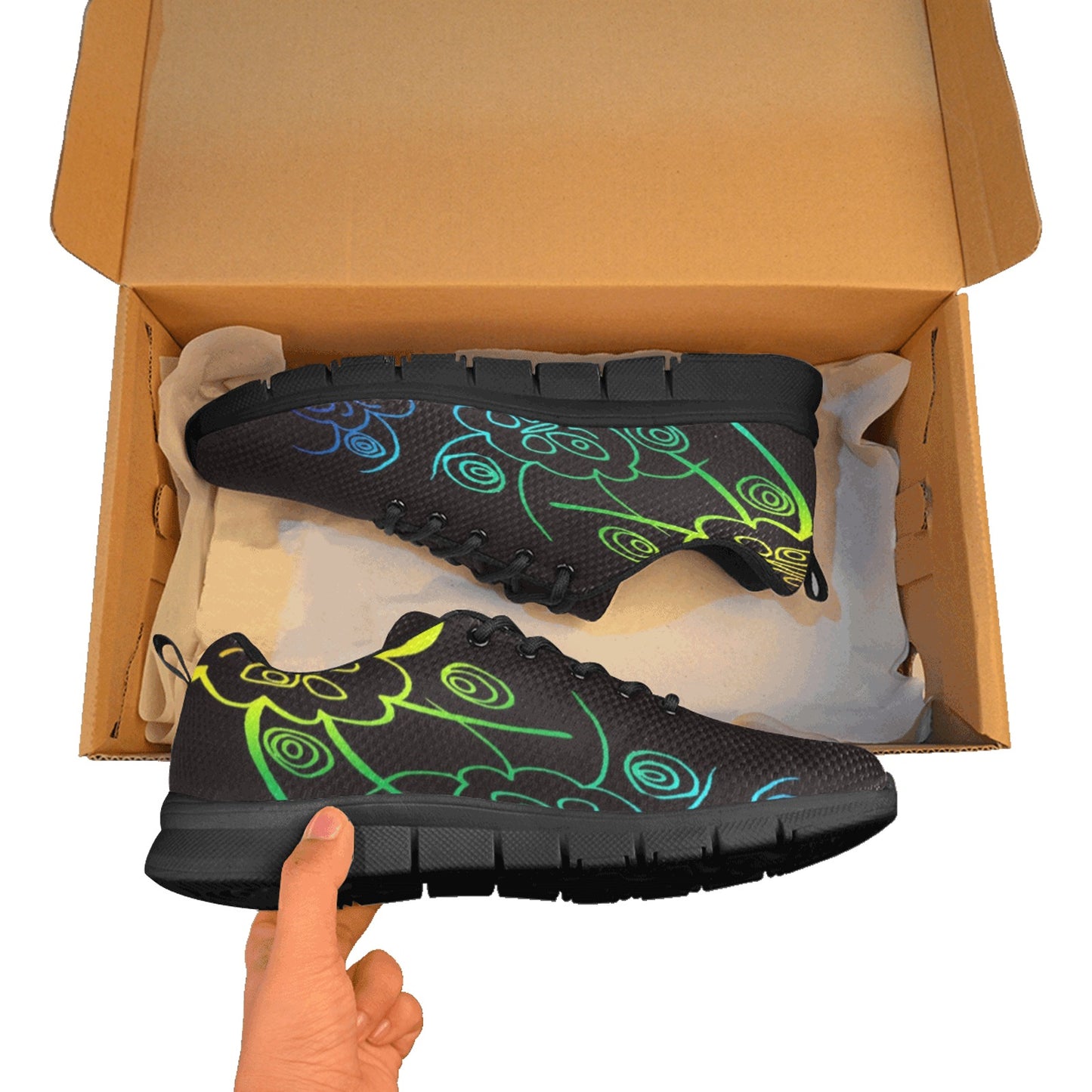 Women's Sneakers - Butterflies