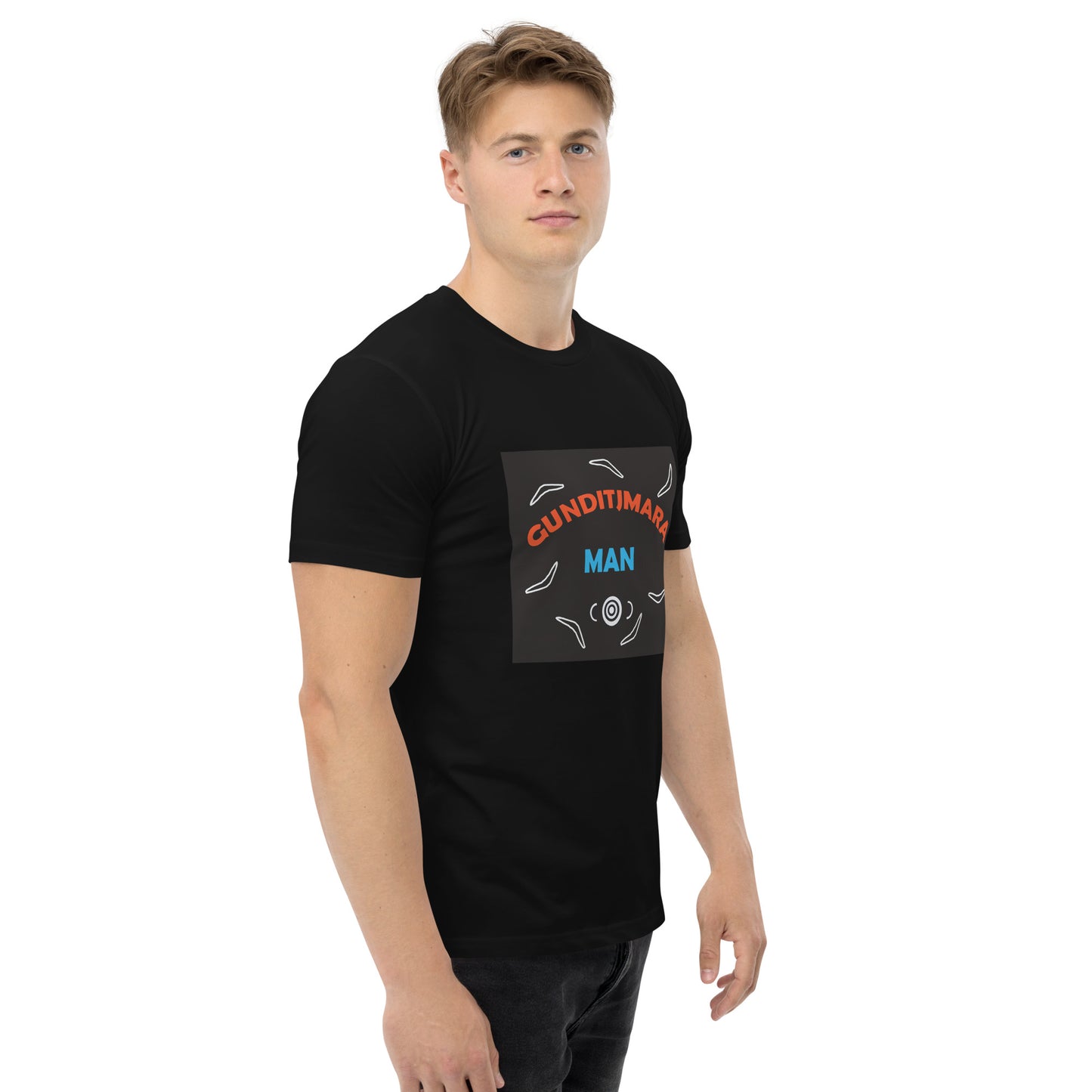 Men's staple tee Gunditjmara Man