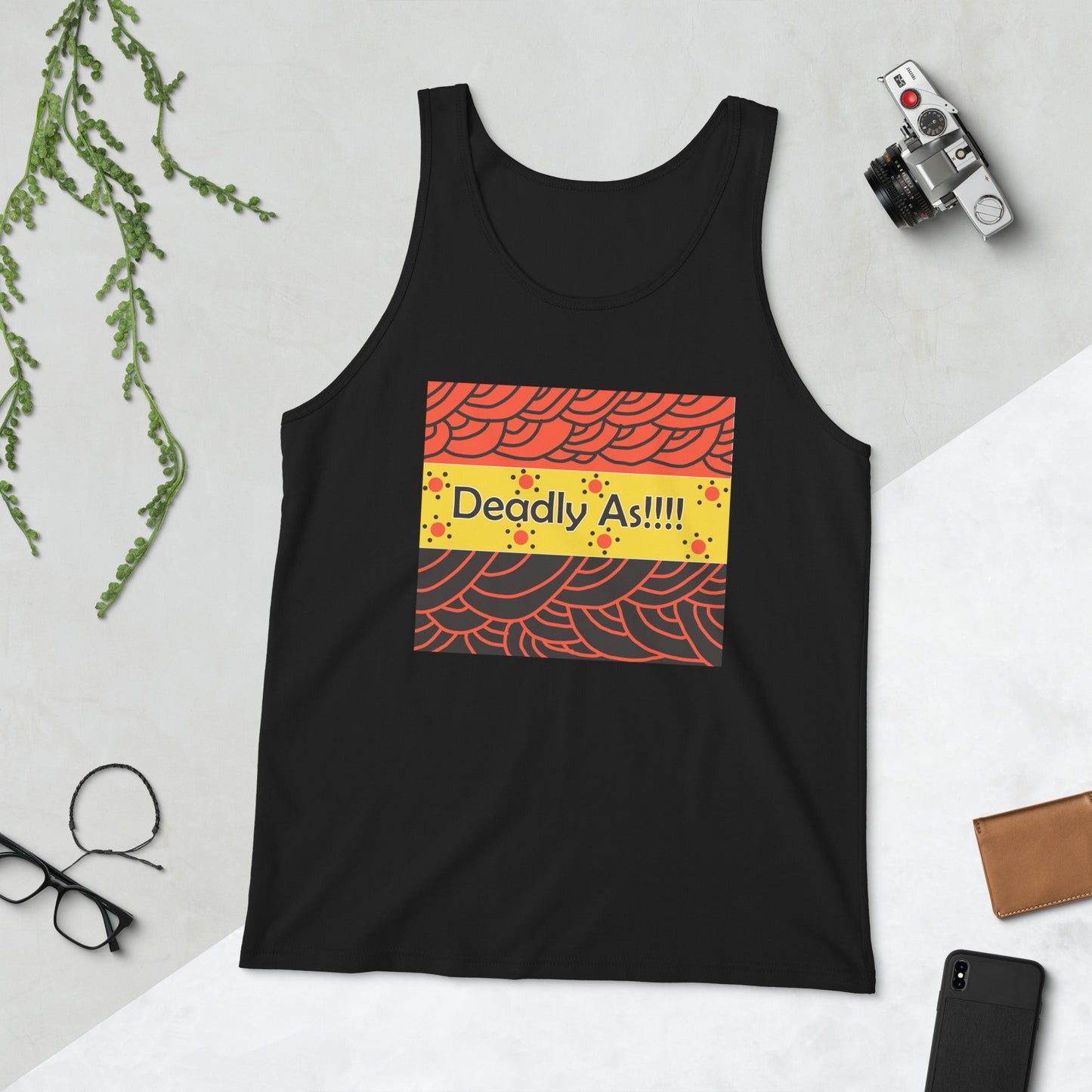 Unisex Tank Top Deadly As M