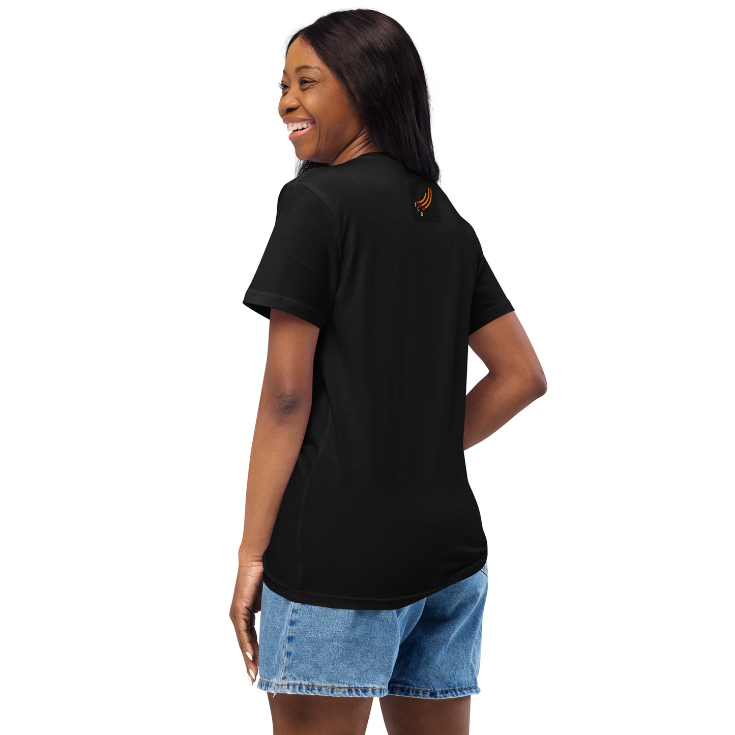 Unisex organic cotton tee Serpent Moving