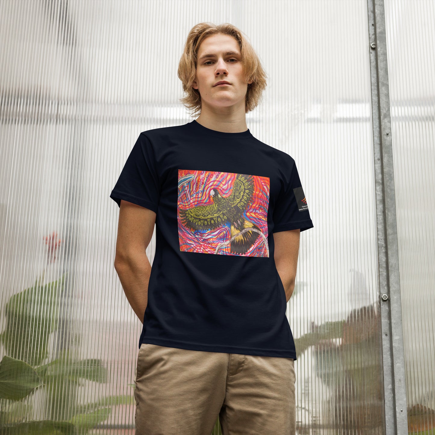 Unisex organic cotton tee