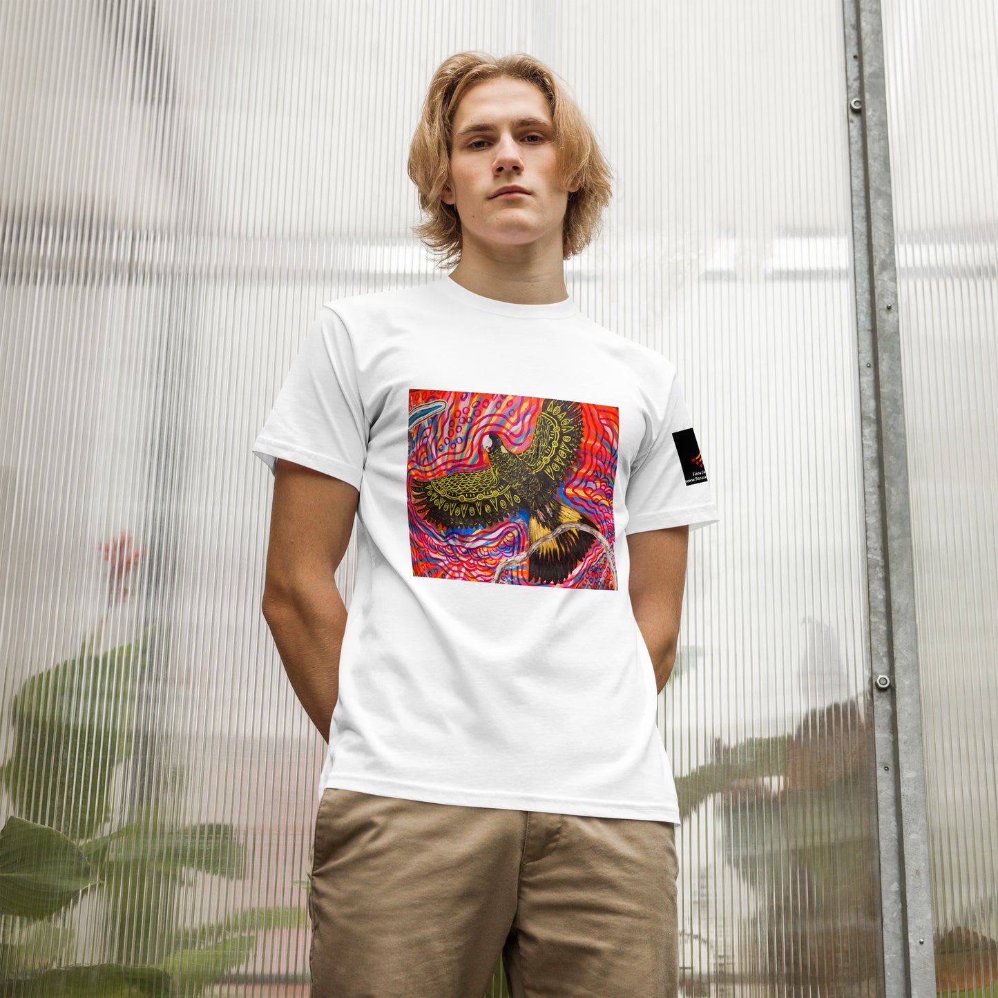 Unisex organic cotton tee