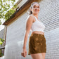 Women’s Recycled Athletic Shorts - Brown Minkgills