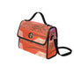 Goanna Fella Sunbaking on Solid Rock All Over Print Canvas Bag (Model 1641)(Black)