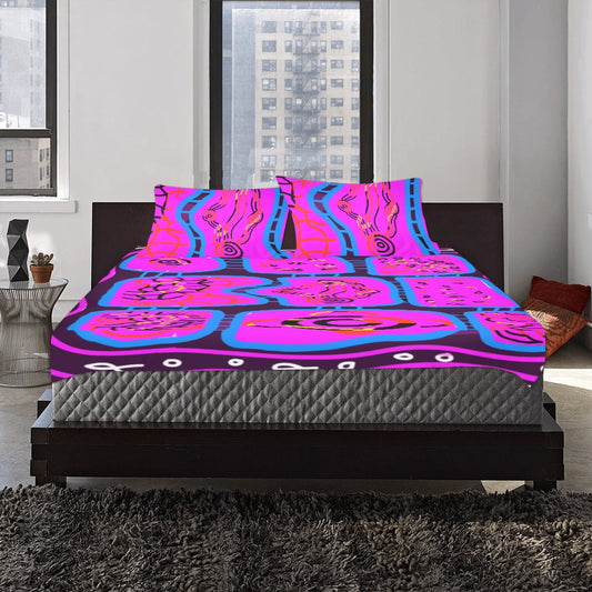 Bed Set Purple Cloak B