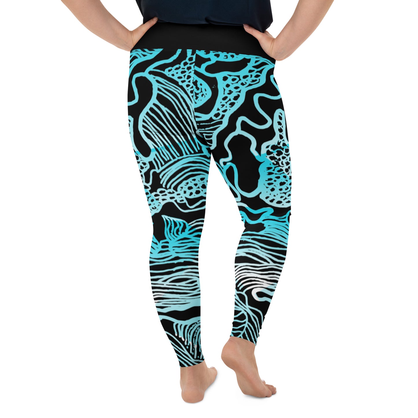 Plus Size Leggings - My Country