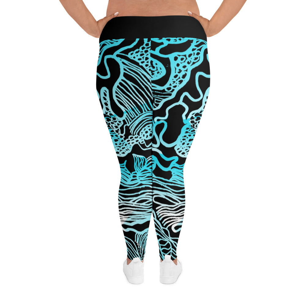 Plus Size Leggings - My Country