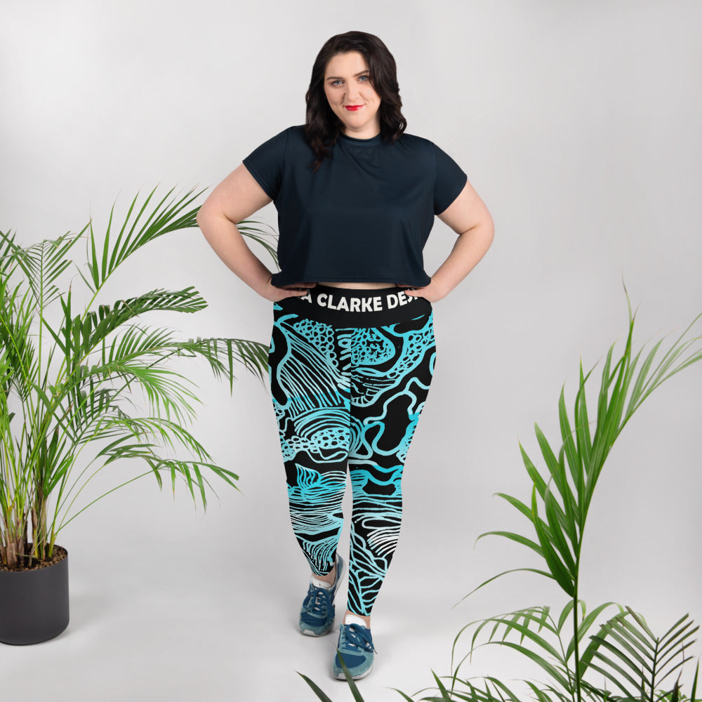 Plus Size Leggings - My Country