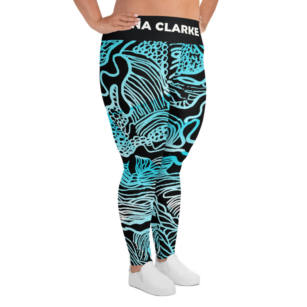 Plus Size Leggings - My Country