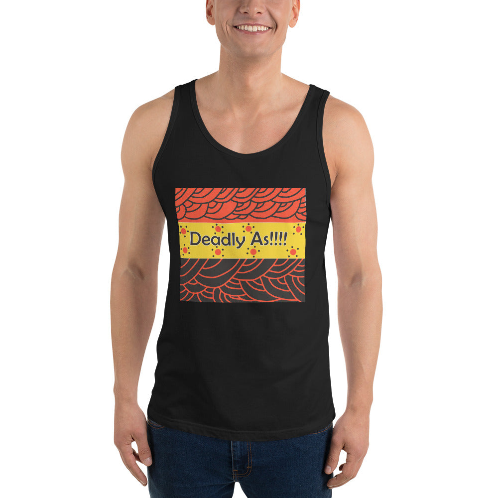 Unisex Tank Top Deadly As M